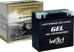 Intact GEL Motorradbatterie YT14B-4 250A mit Kapazität 12Ah
