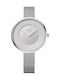 Obaku Uhr mit Silber Metallarmband V185LXCIMC