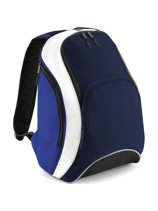 BagBase - French Navy/Bright Royal/White