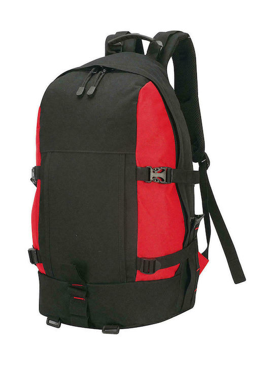 Shugon Gran Paradiso 1788 Mountaineering Backpack 35lt Black Μαύρο/Κόκκινο