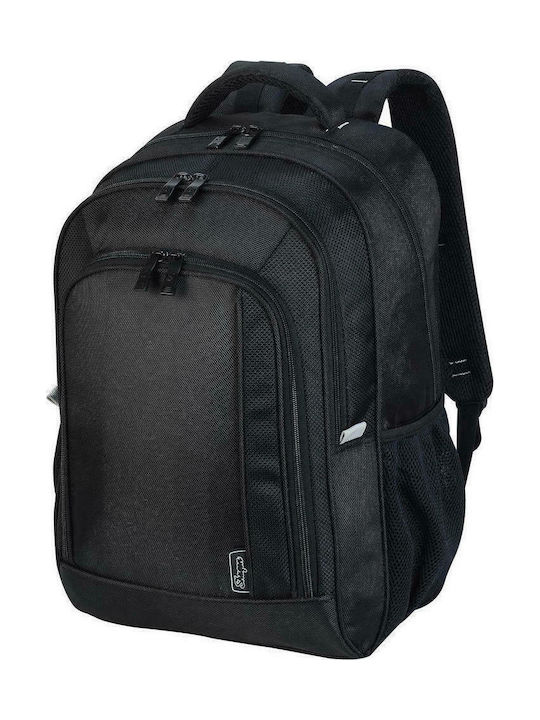 Shugon Frankfurt 5818 - Black Bărbați Material Rucsac Negru 30lt