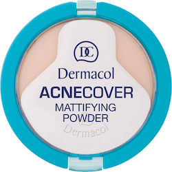 Dermacol Acnecover Mattifying Powder Πούδρα 2332 Honey 11gr