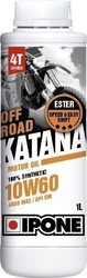 Ipone Katana Off Road Synthetic Motorcycle Oil for Four-Stroke Engines 10W-60 1lt