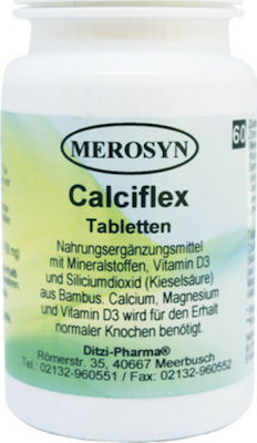 Metapharm Merosyn Calciflex Ergänzungsmittel für die Knochengesundheit 60 Registerkarten MET1028