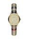 Burberry Classic Round Часовник с Текстилна каишка