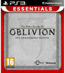 The Elder Scrolls IV Oblivion Game of the year (Es Wesentlich Edition PS3 Spiel