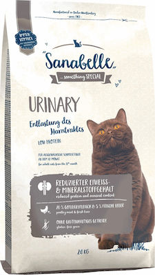 Bosch Petfood Concepts Sanabelle Urinary Trockenfutter für erwachsene Katzen mit empfindlichem Harnsystem mit Geflügel 10kg