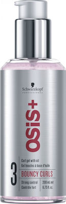 Schwarzkopf Osis+ Bouncy Curls Hair Styling Cream for Curls with Strong Hold 200ml