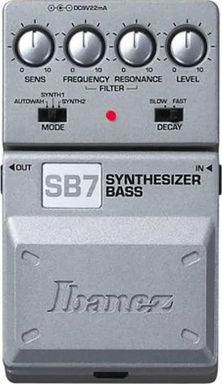 Ibanez SB7 Bass Pedals Effect Synthesizer Electric Bass