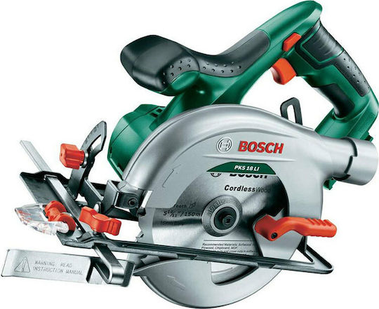 Bosch PKS 18 LI Δισκοπρίονο 18V Solo με Σύστημα Αναρρόφησης