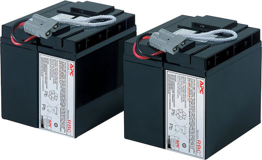 APC Replacement Cartridge 55 Батерия UPS с Капацитет 18Ах и Напрежение 12V 1бр