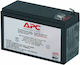 APC Replacement Cartridge 2 UPS Battery with Capacity 7Ah and Voltage 12V 1pcs