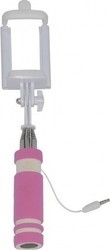 SF124 Selfie Stick with 3.5mm Cable Pink