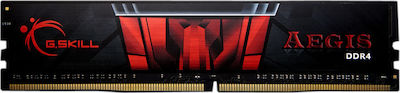 G.Skill Aegis 4GB DDR4 RAM με Ταχύτητα 2400 για Desktop