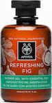 Apivita Refreshing Fig Αφρόλουτρο σε Gel με Αιθέρια Έλαια 300ml