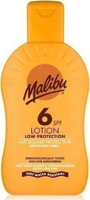 Malibu Lotion Low Protection Sunscreen Lotion for the Body SPF6 200ml