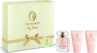 Trussardi My Name Eau De Parfum 30ml & Shower Gel 30ml & Bod Women's Set  with Body Lotion
