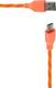 Ancus Braided USB 2.0 spre micro USB Cablu Portocaliu 1m 1buc
