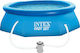 Intex Easy Set Schwimmbad Aufblasbar mit Filterpumpe 457x457x84cm
