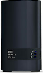 Western Digital My Cloud EX2 Ultra NAS Tower 8TB HDD
