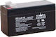 Power Kingdom PS1.2-12 Μπαταρία UPS με Χωρητικότητα 1.2Ah και Τάση 12V