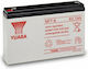Yuasa NP7-6 Μπαταρία UPS με Χωρητικότητα 7Ah και Τάση 6V