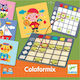 Djeco Coloformix Educational Game Knowledge for 3+ years Years Old