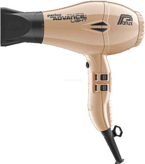 Parlux Ionic & Ceramic Advance Light Profesional Uscător de Păr 2200W Gold