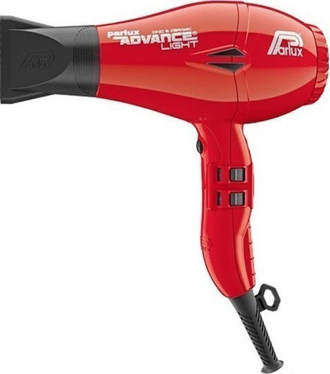 Parlux Ionic & Ceramic Advance Light Profesional Uscător de Păr 2200W Red