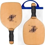 Summertiempo 42-253 Asteri Set Strandrackets Beige mit Geradem Griff Schwarze