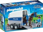 Playmobil City Action Poliție cu Cal & Trailer pentru 4-10 ani