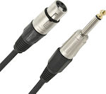 Cable XLR male - 6.3mm male 10m (30519A)