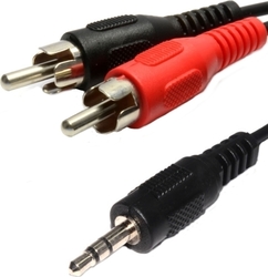 Bridge Cable 3.5mm male-RCA male 1.5m Kal Electronics