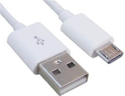 Lancom Regulär USB 2.0 auf Micro-USB-Kabel Weiß 1m (04.001.0344) 1Stück