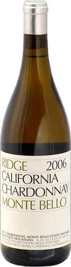 Ridge Vineyards Βιολογικό Κρασί Monte Bello Chardonnay Chardonnay Λευκό Ξηρό 750ml