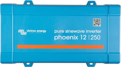 Victron Energy Phoenix VE.Direct Schuko 12/250 Wechselrichter Reine Sinuswelle 12V Einphasig PIN122510200