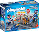 Playmobil City Action Baricadă Polițienească pentru 4-10 ani