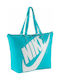 Nike Heritage SI Γυναικεία Τσάντα Ώμου για Γυμναστήριο Τιρκουάζ