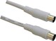 Bridge Cable Antenna Cable Coax male - Coax female White 3m (30087Α) 1pcs