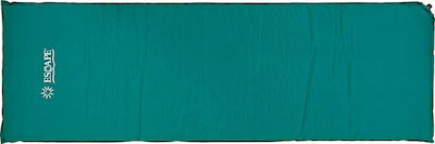Escape Self-Inflating Single Camping Sleeping Mat 200x65cm Thickness 4.5cm in Green color