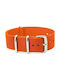 NATO Strap Orange Fabric 20mm