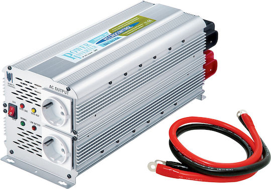 Amarad HP-3000-24 Τροποποιημένου Ημιτόνου Inverter Ισχύος 3000W με Τάση Εισόδου 24V (Μονοφασικό)