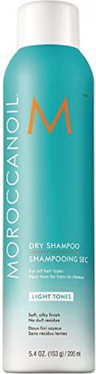 Moroccanoil Light Tones Ξηρό Σαμπουάν Όγκου & Λάμψης για Ξηρά Μαλλιά Μαλλιά 205ml