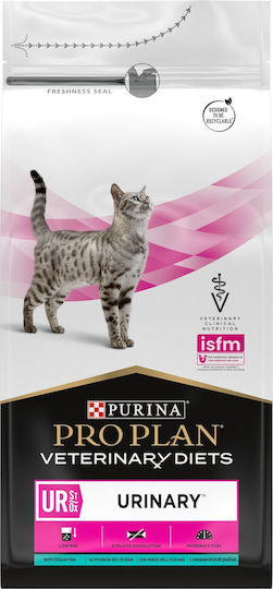 Pro Plan Veterinary Diets UR Urinary Ξηρά Τροφή για Ενήλικες Γάτες με Ευαίσθητο Ουροποιητικό με Ψάρια 1.5kg