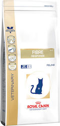 Royal Canin Fibre Response Dry Food Diet for Adult Cats with Sensitive Gastrointestinal with Poultry 0.4kg