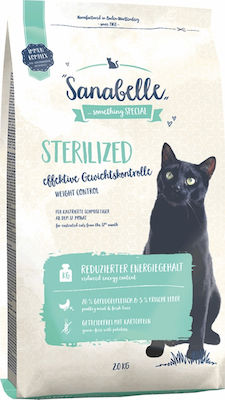 Bosch Petfood Concepts Sanabelle Sterilized Trockenfutter für erwachsene kastrierte Katzen mit Geflügel 2kg