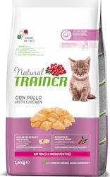 Natural Trainer Kitten (1-6) Dry Food Gluten-Free for Young Cats with Sensitive Urinary with Chicken 0.3kg Natural Trainer Kitten (1-6) Dry Food Gluten-Free for Young Cats with Sensitive Urinary with Chicken 0.3kg