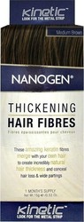 Nanogen Hair Building Fibers with Keratin Nanofibres Medium Brown 15gr