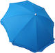 Velco Beach Umbrella Folding Beach Umbrella Blue