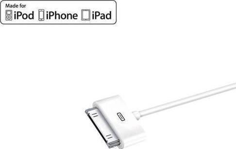 Duracell USB to 30-Pin Cable Λευκό 1m (USB5011W)